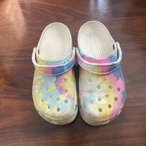 Tie dye crocs!